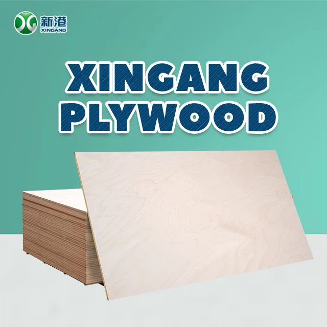 1200mm * 2400mm massief hout meerlaagse plaat populier laminaatplaat multiplex
