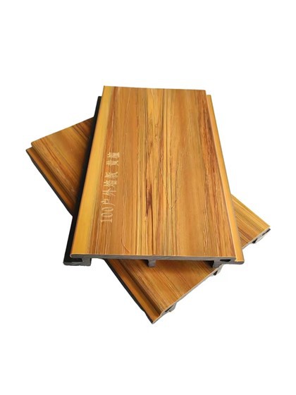 PVC co-extrusiepanelen waterdichte UV-resistente exterieur composiet WPC wandpaneel buiten WPCWALL-bekleding